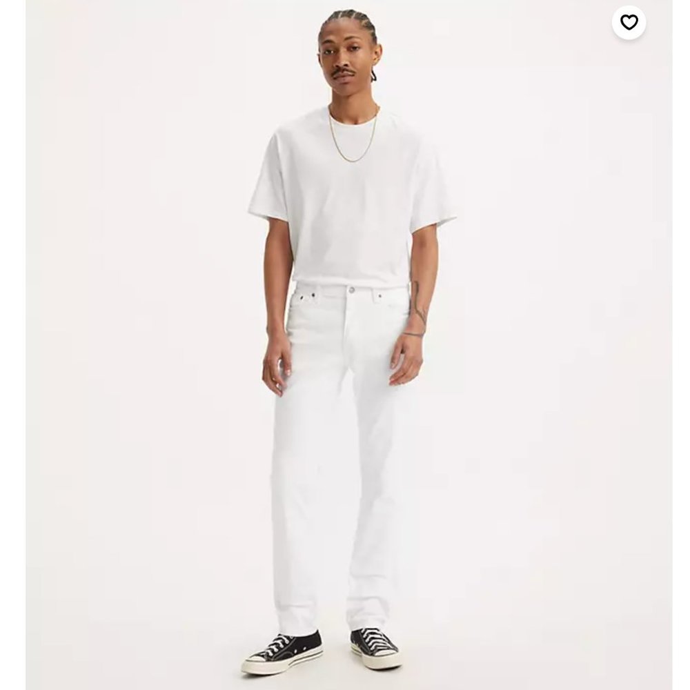 Levi's 511 White Slim Jeans